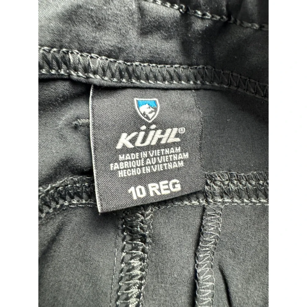 Kuhl Womens Cargo Hiking Pants Black Size 10 Reg Outdoor Trekking Trousers